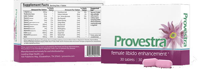 Composition de Provestra : un stimulant naturel de la libido féminine